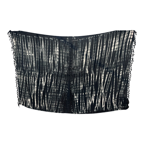 Pareo / Sarong - Falda envolvente de playa -  Negro X