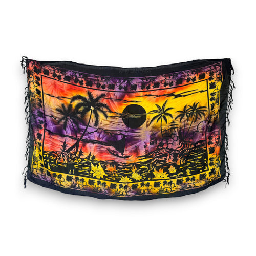 Pareo / Sarong - Falda envolvente de playa - La palmera