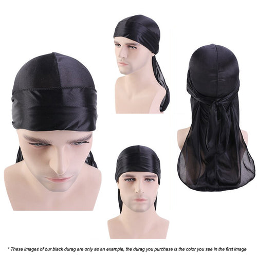 Durag / Du-rag / Do-rag / Bandana - Unisex - Negro