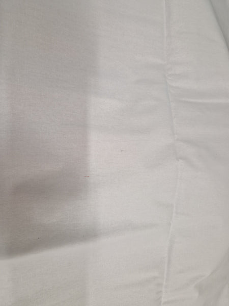 Tela Lisa Blanca - Color blanco liso - 100% algodón (Importante: Lea la descripción)
