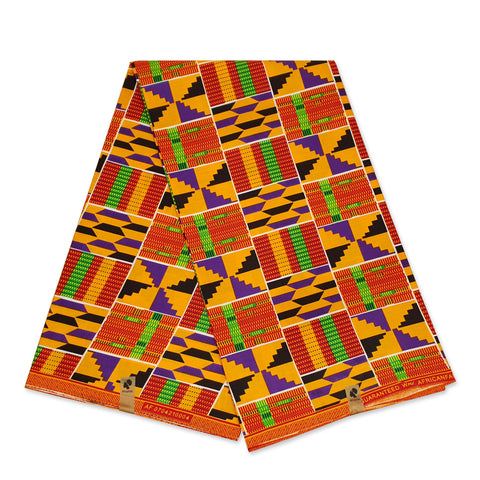 Tela estampada Wax africana - Tela Sale - FAB-SALE-007