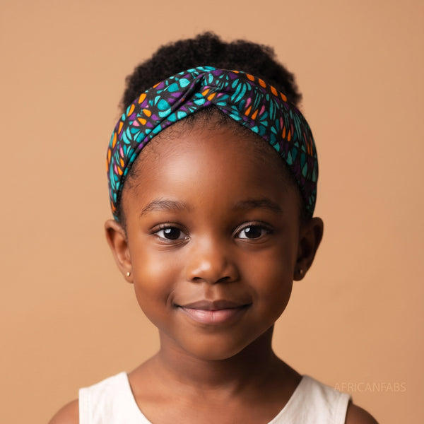 Diadema Estampado Africano - Niños - Accesorios Pelo - Multicolor Ocean Eye