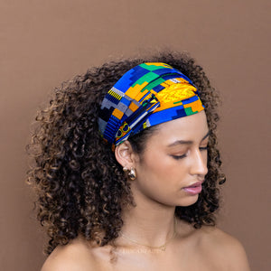 Diadema estampado africano - Unisex Adultos - Accesorios para el cabello - naranja KENTE