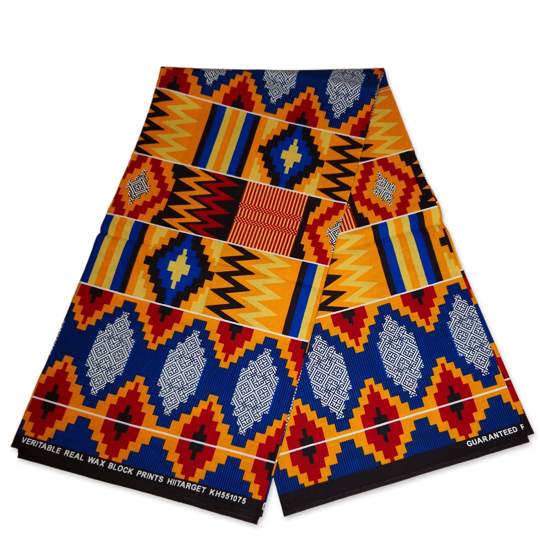 Tela estampada kente africana / tela de cera de Ghana KT-3114 - 100% Algodón