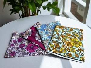 4 Fat quarters - Telas Quilting Floral mix / Telas patchwork - Tela estampada africana