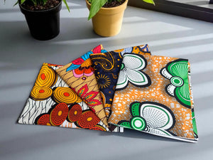 4 Fat quarters - Telas Quilting Multicolor mix / Telas patchwork - Tela estampada africana