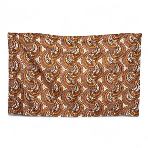 Pareo / Sarong - Falda envolvente de playa / pareo portabebés - Beige Feather