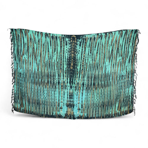Pareo / Sarong - Falda envolvente de playa - Verde