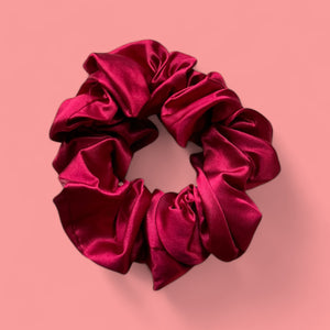 Deluxe Scrunchie Satin - Accesorios para el cabello - Rojo