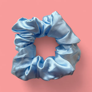 Deluxe Scrunchie Satin - Accesorios para el cabello - Azul cielo