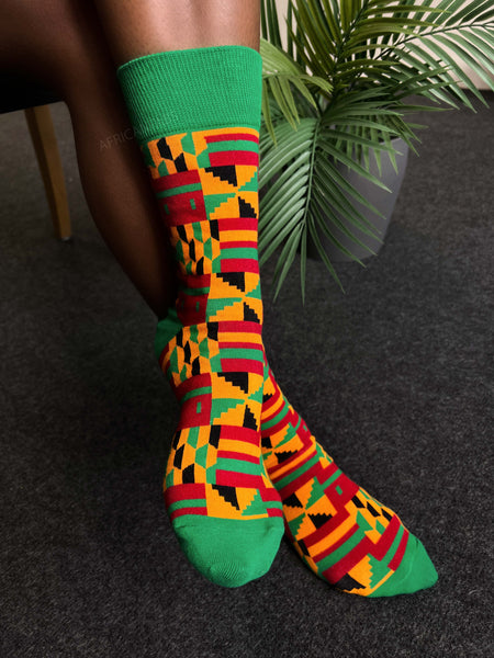 Calcetines africanos / Calcetines afro / Juego de 3 pares EHAN