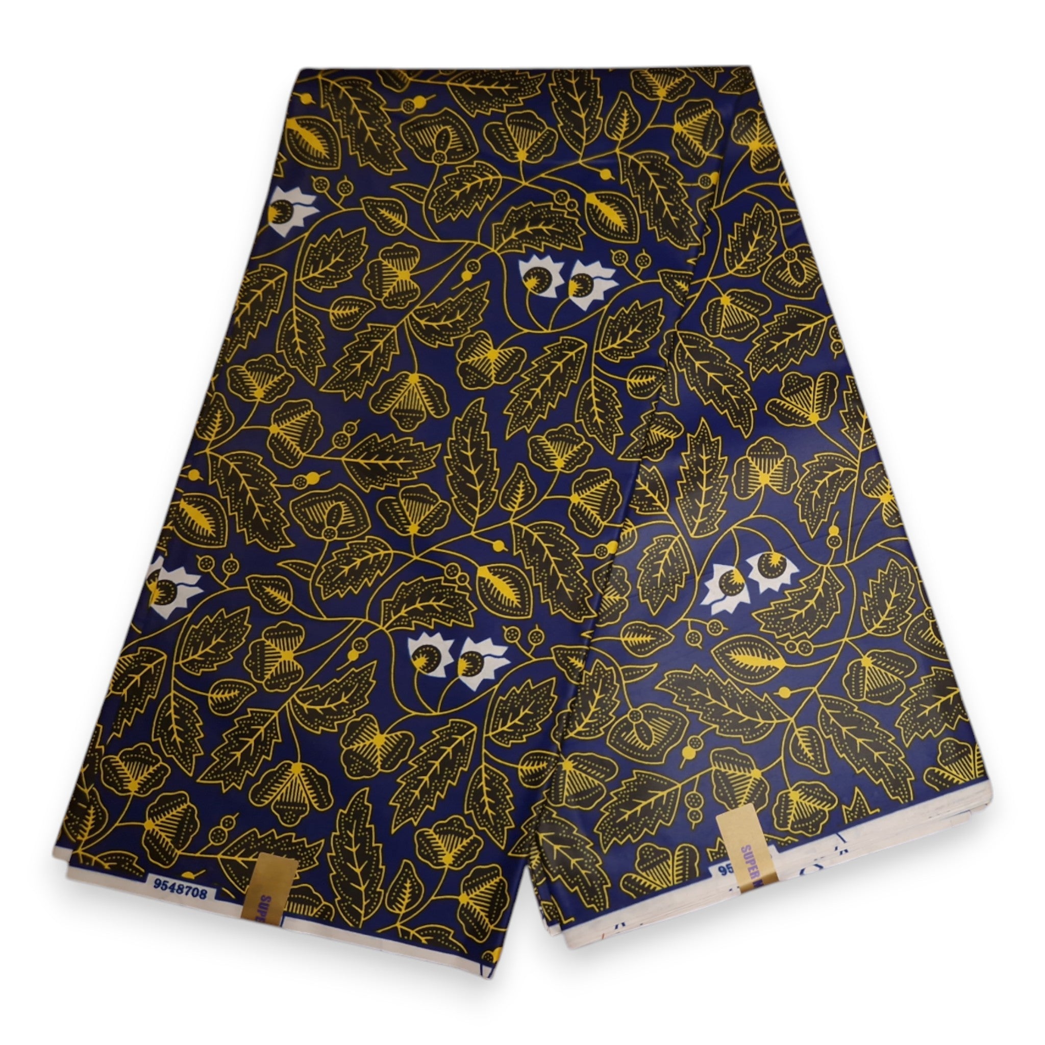 Tela estampada africana - Azul Amarillo SP-8005 - Poly