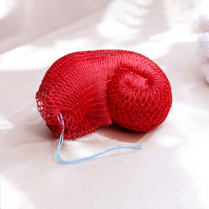 Esponja Red Africana / Red Exfoliante Africana / Esponja Sapo - Rojo