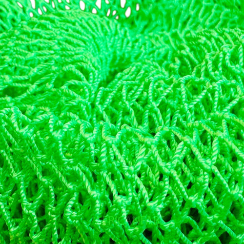 Esponja red africana / Red exfoliante africana / Esponja Sapo - Verde neón