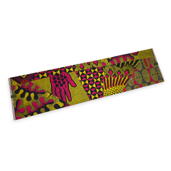 Tela estampada VLISCO Hollandais Wax - Lima rosa High-Life VL04111.023