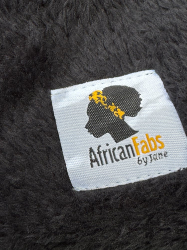 Bufanda de invierno estampado africano para Adultos Unisex - Negro Verde Kente Print