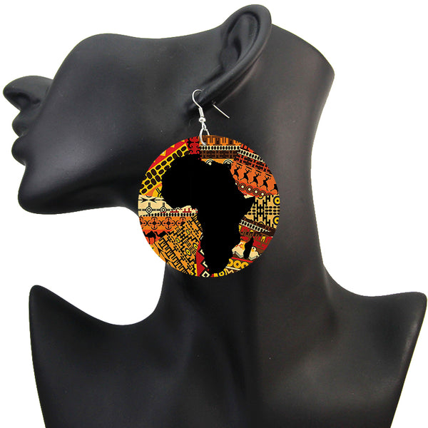 Continente africano con estilo | Pendientes de inspiración africana