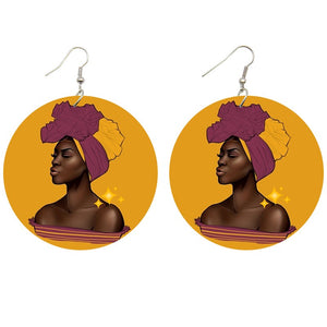 Diadema rosa mujer | Pendientes de inspiración africana