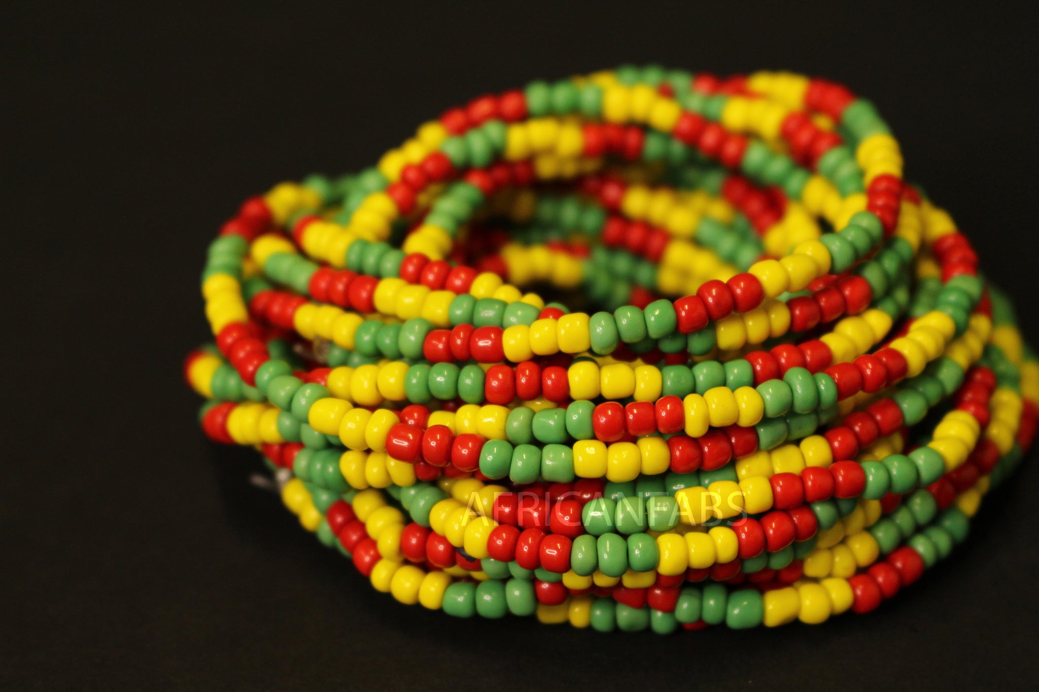 Perlas de cintura / Cadena de cintura africana - IMUDIASE - muitle color (elástico)