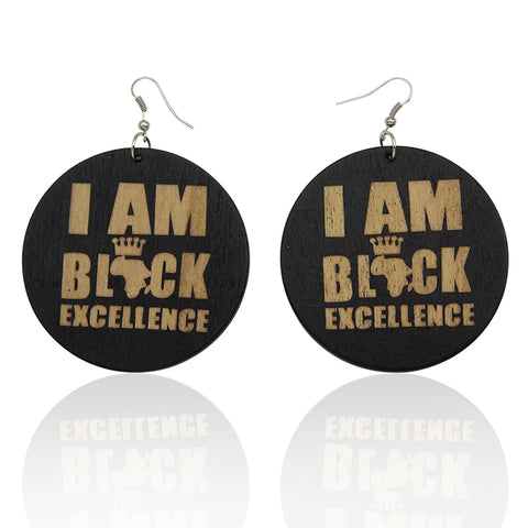 Soy Black Excellence | Pendientes de inspiración africana