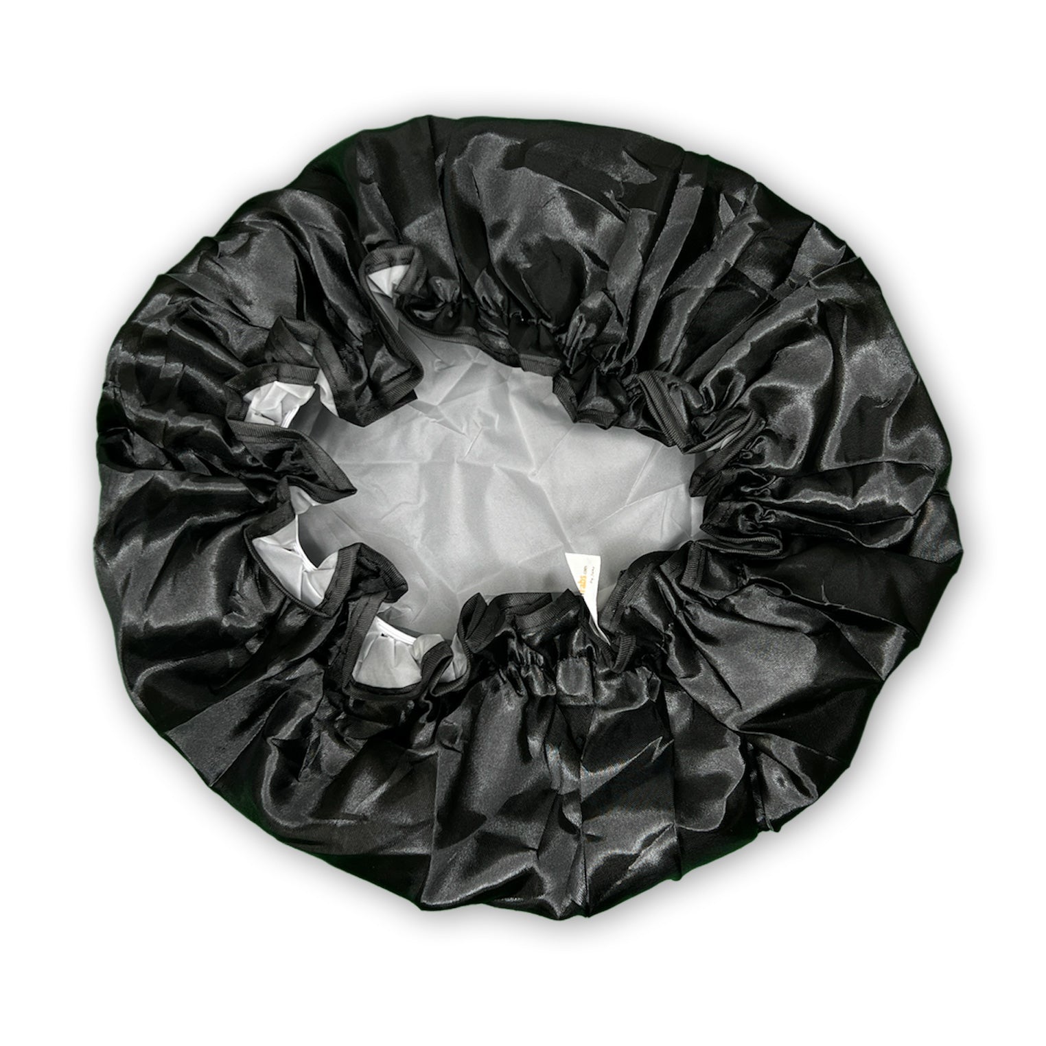 GRANDE Gorro de ducha para cabello completo / rizos - Negro