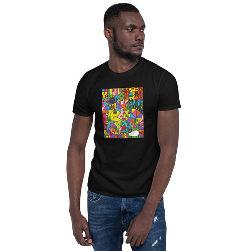 Camiseta Unisex - SUPPORT A CHARITY - Arte de Sudáfrica SA02 (Múltiples colores)