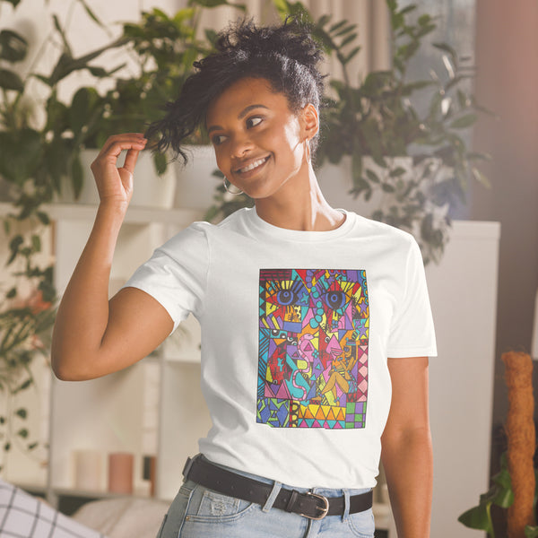 Camiseta Unisex - SUPPORT A CHARITY - Arte de Sudáfrica SA01 (Múltiples colores)